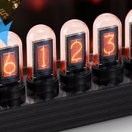 Diy Electronics Youtube - Digital IPS Tube Clock DIY Nixie