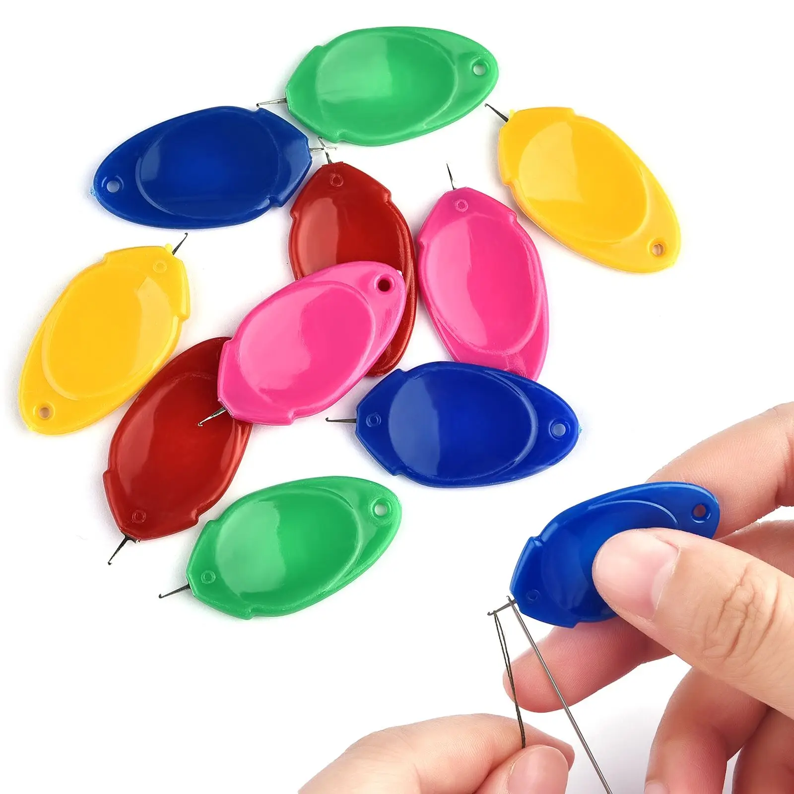 Diy Electronics Starter Kit - 10pcs Needle Threader Elderly Guide Needle