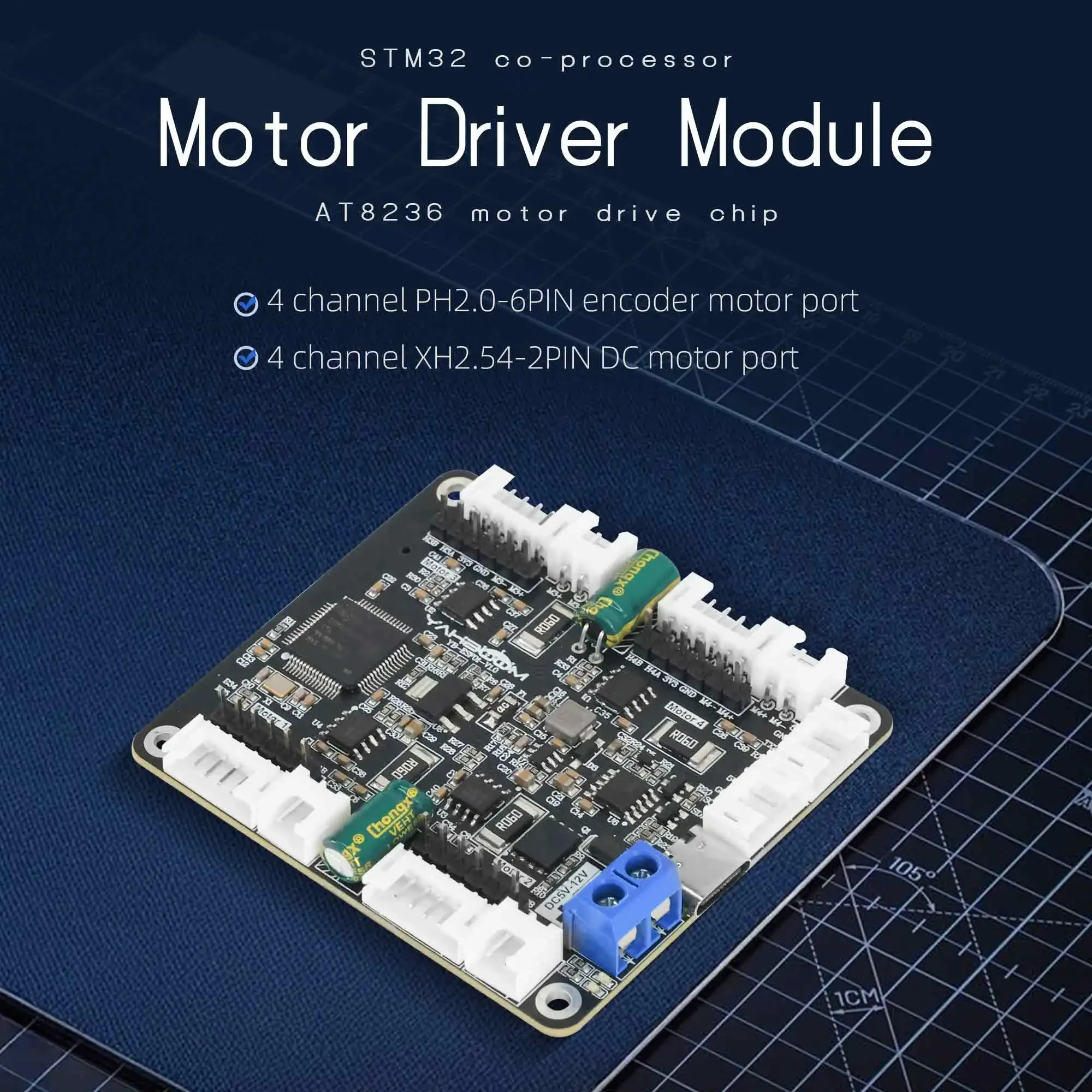 Yahboom 4-Channel Encoder Moto - Diy For Electronics ulasan dan harga