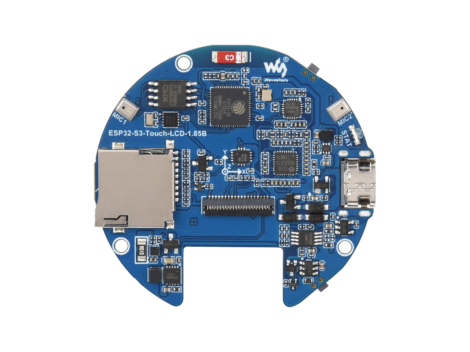 ESP32-S3 1.85inch LCD Capaciti - Diy For Electronics ulasan dan harga