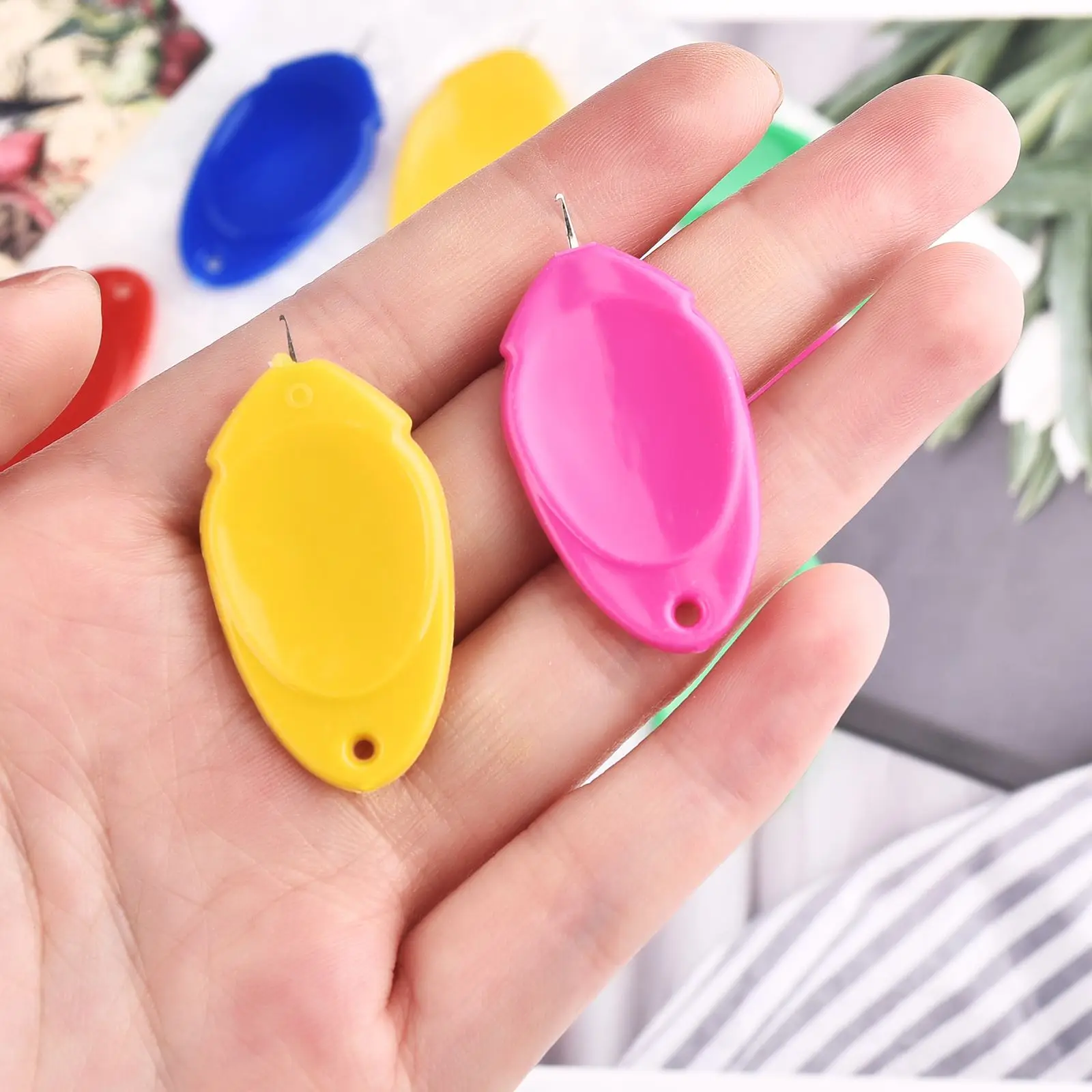 10pcs Needle Threader Elderly  - Diy Electronics Starter Kit ulasan dan harga