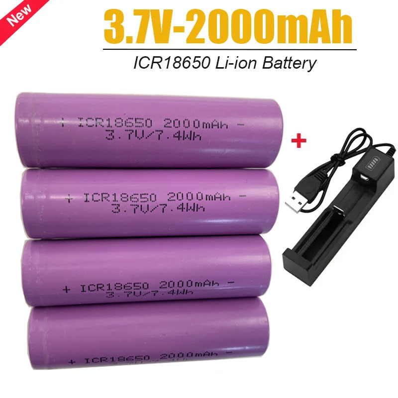New Original ICR18650 Large Ca - Diy Electronics Cleaner ulasan dan harga