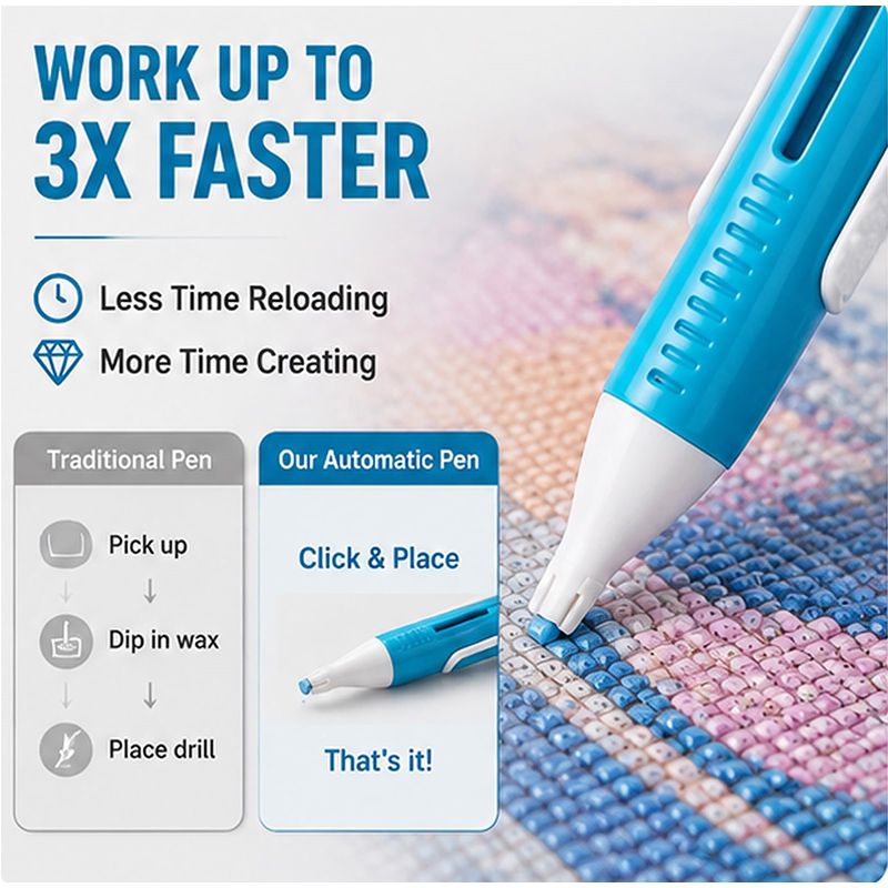 Automatic Diamond Painting Bea - Diy Electronics Starter Kit ulasan dan harga