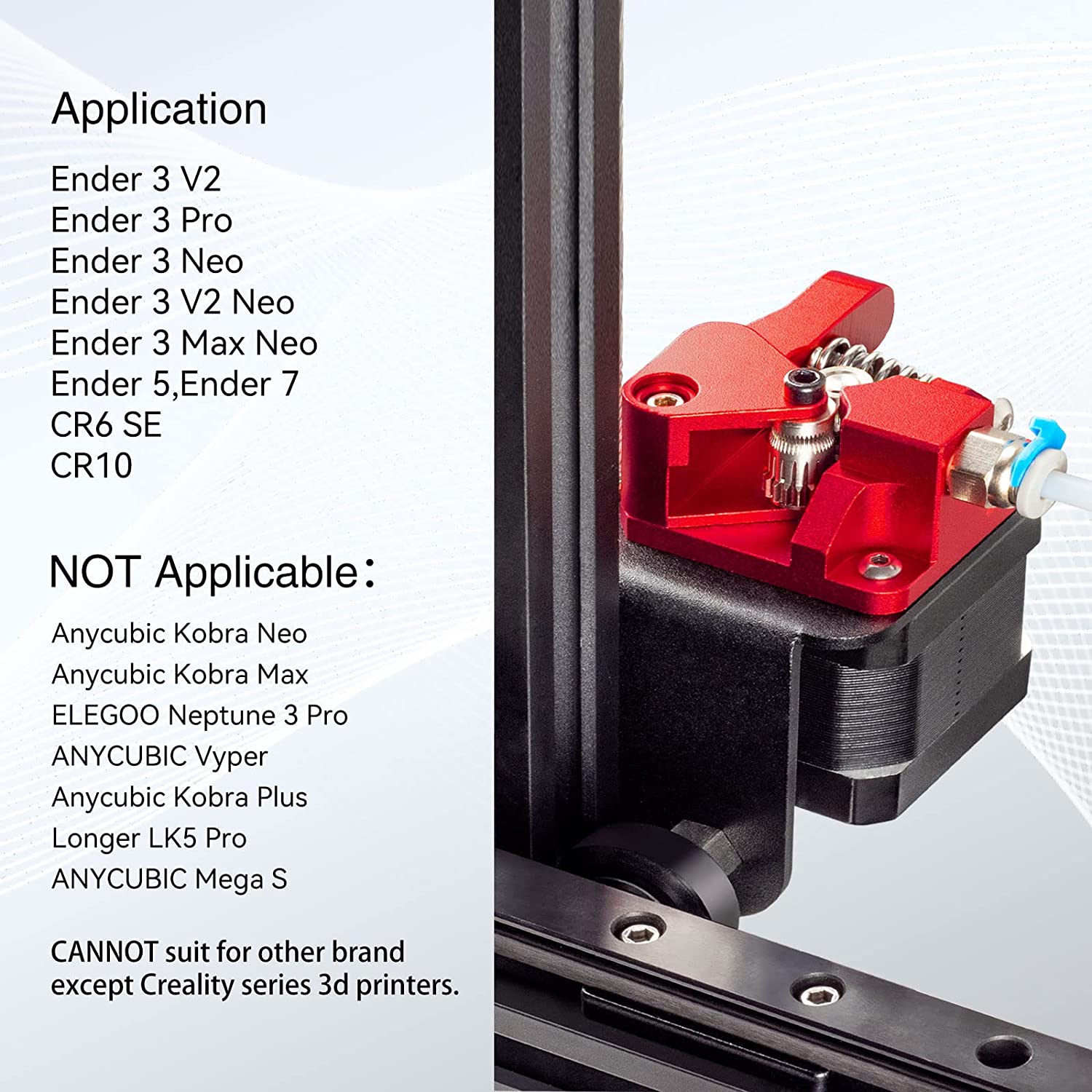 Upgrade Kit Dual Gear Extruder - Creality Printer Ender 3 ulasan dan harga