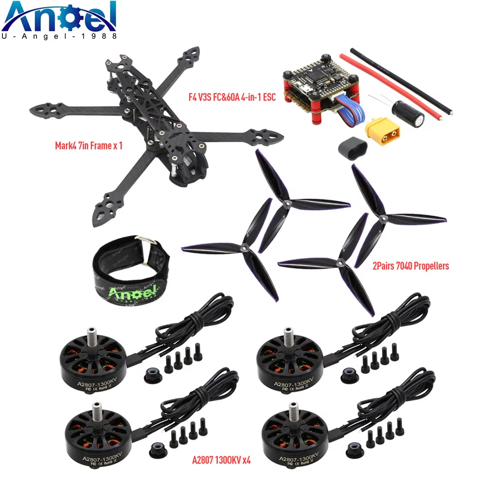 Mark4 Mark 4 7inch 295mm FPV F - Diy Drone Electronics Kit ulasan dan harga