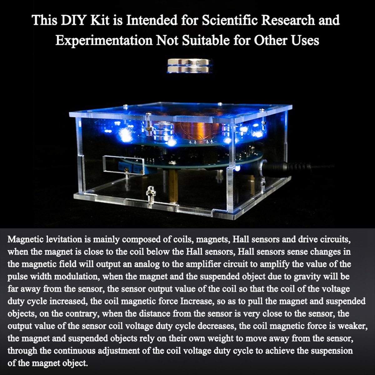 AB53 DIY Magnetic Levitation K - Diy Electronic Load ulasan dan harga
