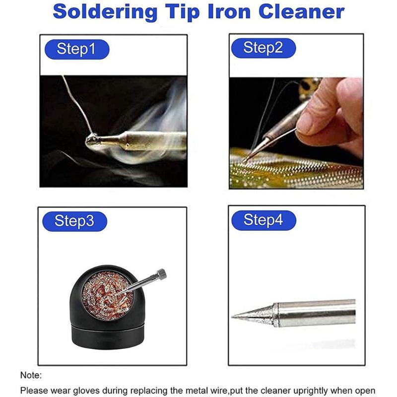 Soldering Iron Tip Cleaner Bal - Diy Electronics Cleaner ulasan dan harga