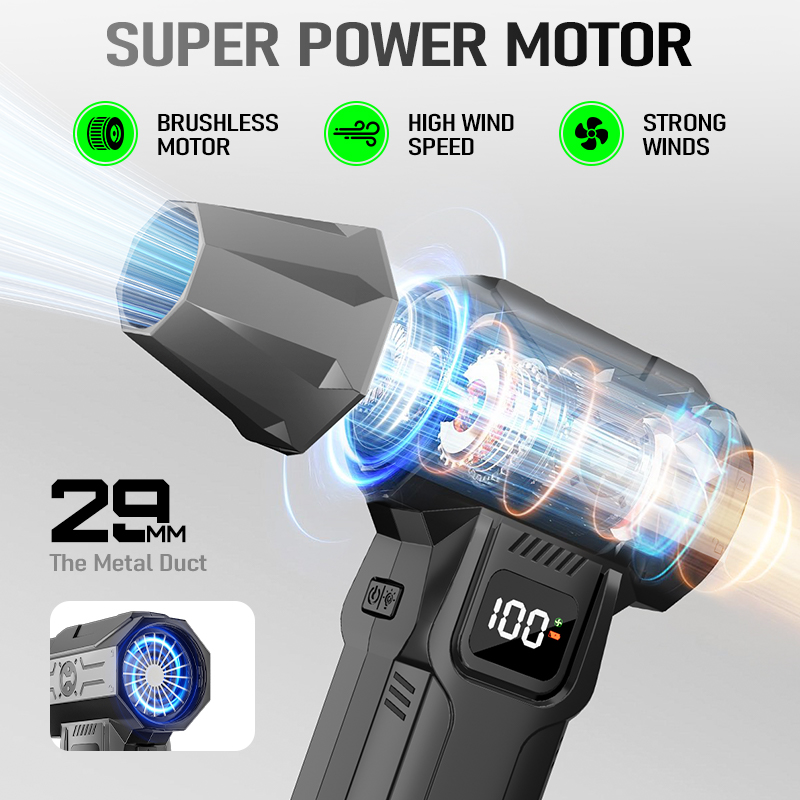 Powerful Turbo Fan Cordless Va - Diy Electronics Cleaner ulasan dan harga