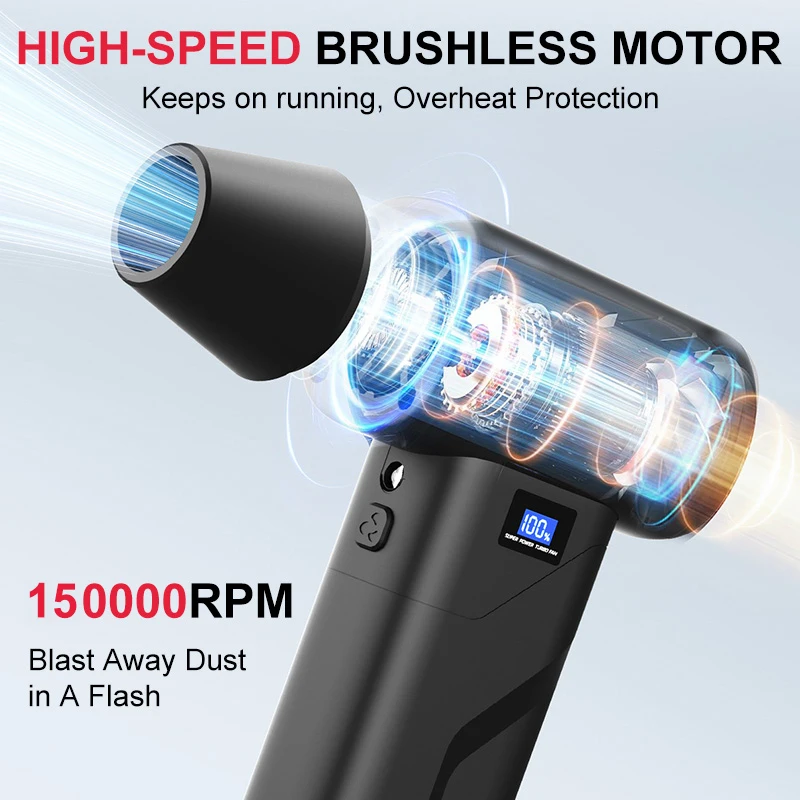 150000RPM Turbo Fan Mini Blowe - Diy Electronics Cleaner ulasan dan harga