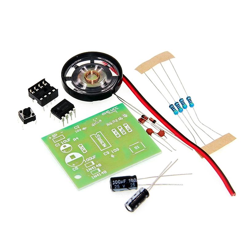 Professional NE555 Doorbell DI - Diy Electronics Components Kit ulasan dan harga