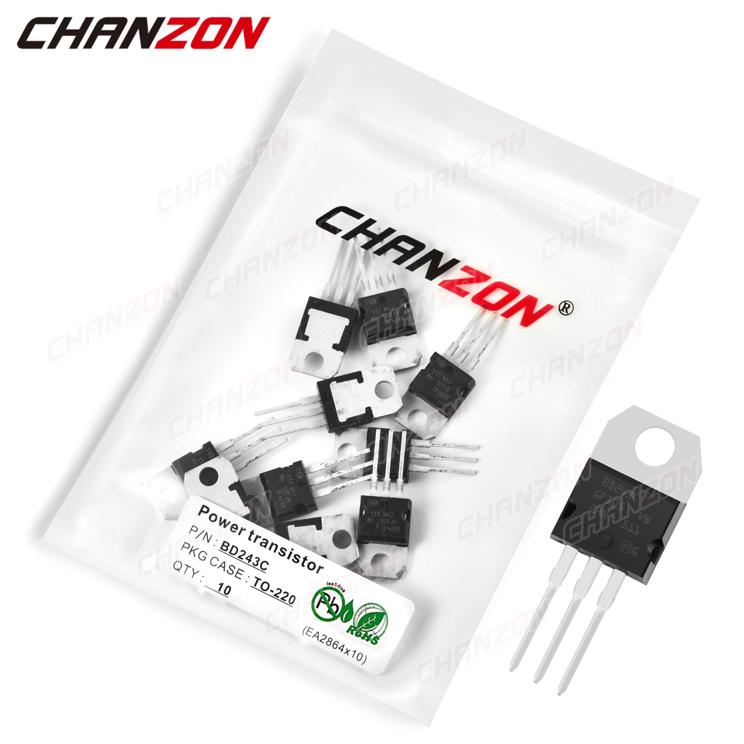 10Pcs BD243C TO-220 BD243 Powe - Diy Electronics Youtube ulasan dan harga