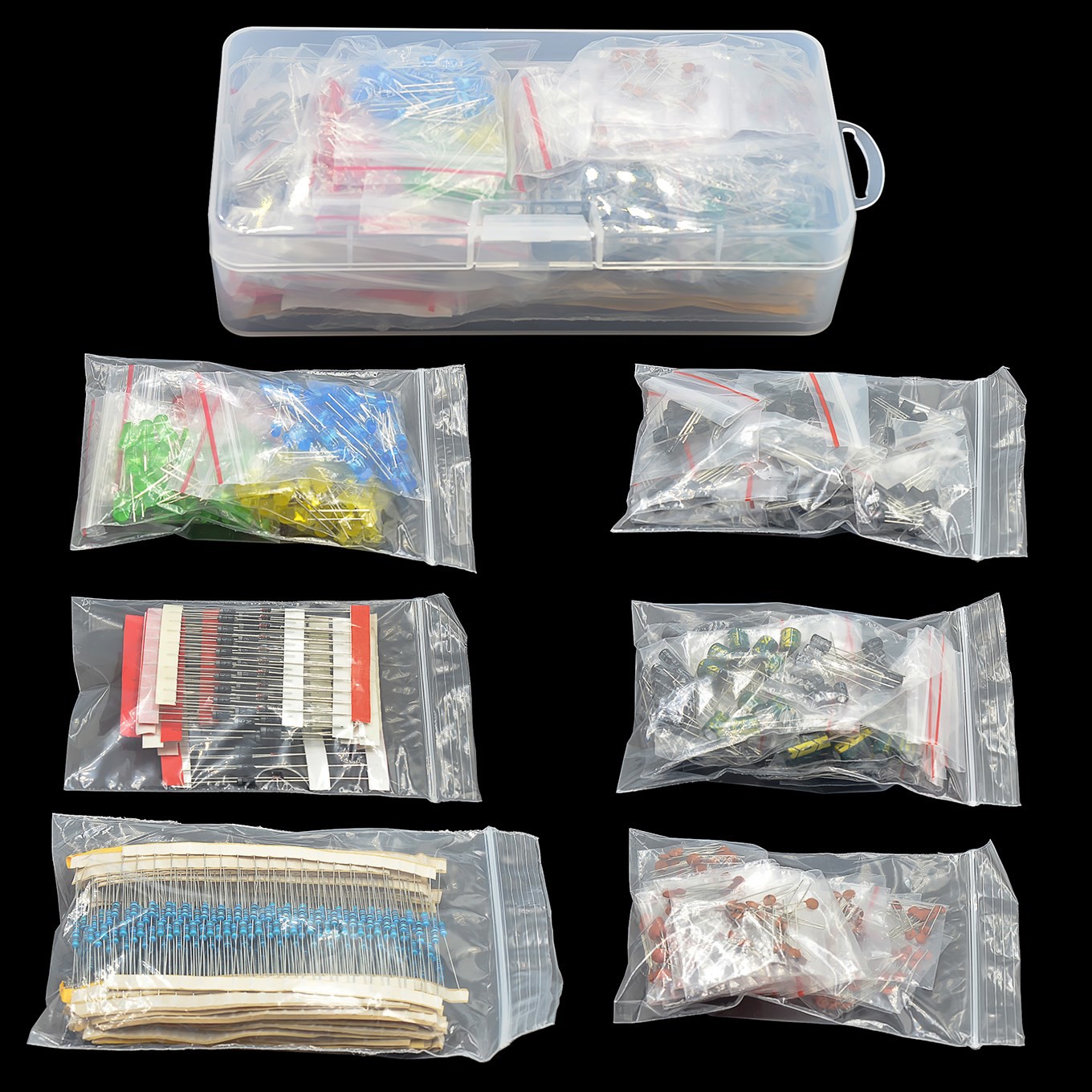 Electronic components Kits Met - Diy Electronics Components Kit ulasan dan harga