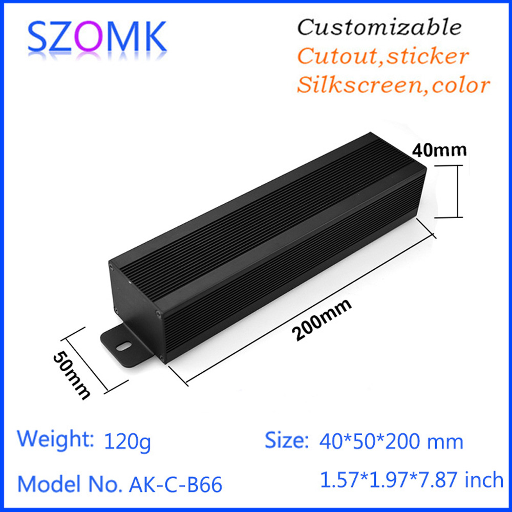 1Piece 40*50*200mm Aluminum Bo - Diy Electronics Storage ulasan dan harga