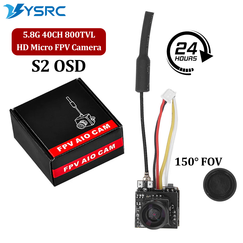 FPV RC Micro Camera S2 OSD AIO - Diy Drone Electronics Kit ulasan dan harga