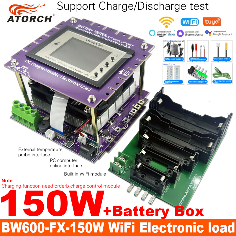 BW600-FX-150W DC1-200V 30A WiF - Diy Electronic Load ulasan dan harga