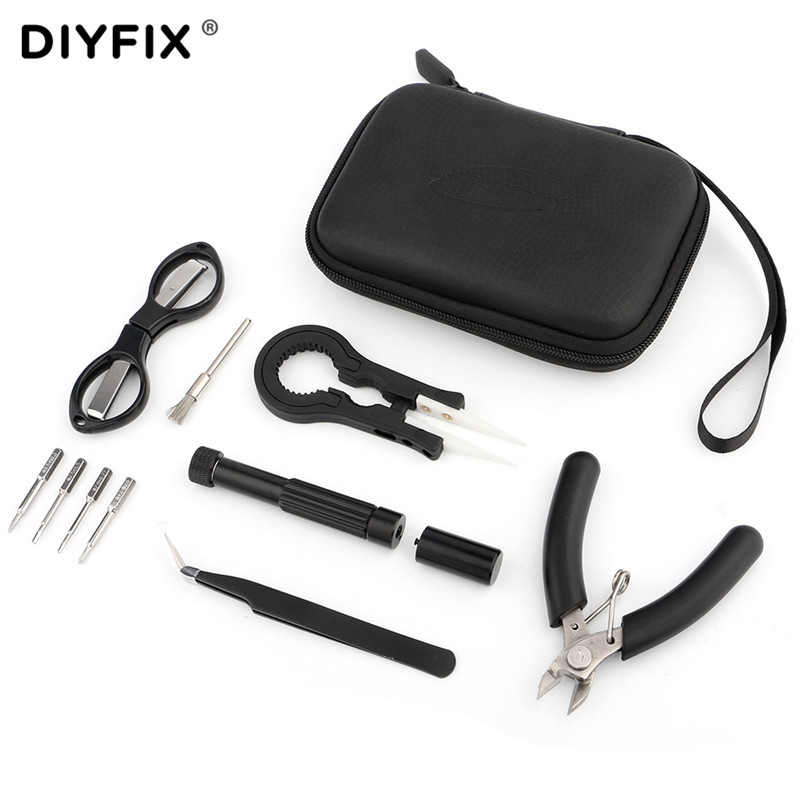 Mini Vape DIY Tool Set Bag Cer - Diy Electronics Cleaner ulasan dan harga
