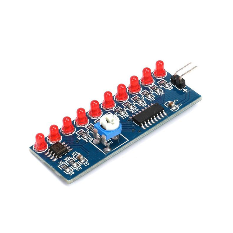 NE555+CD4017 Running LED Flow  - Diy Electronics Components Kit ulasan dan harga