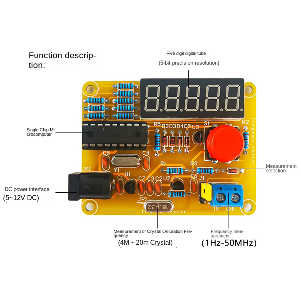 DIY Frequency Measurement Kit  - Diy Electronics Youtube ulasan dan harga
